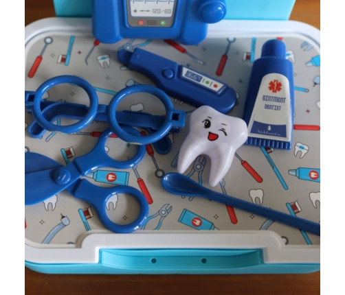 WOOPIE Zestaw Małego Dentysty Lekarza 33 el.