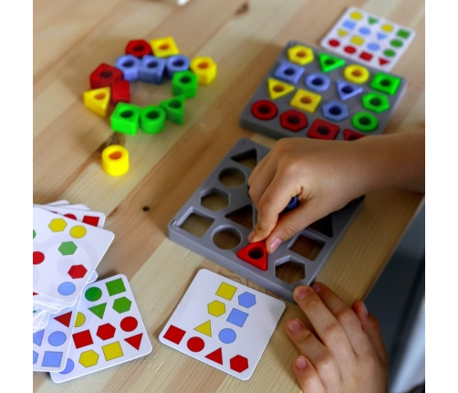 WOOPIE Gra Logiczna Dopasuj Kształty