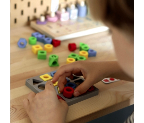 WOOPIE Gra Logiczna Dopasuj Kształty