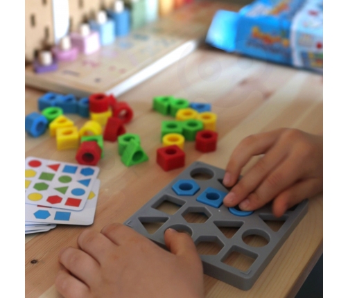 WOOPIE Gra Logiczna Dopasuj Kształty