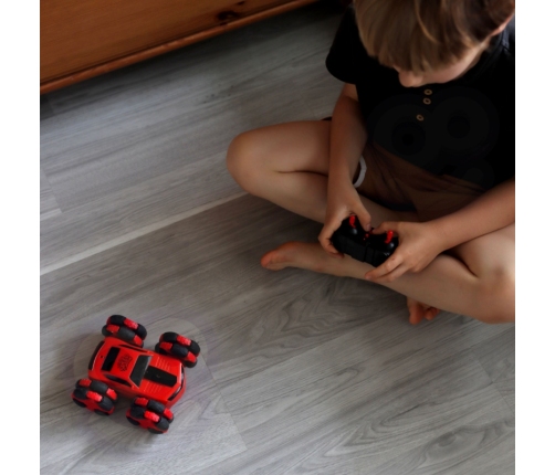 WOOPIE Zdalnie Sterowane Auto RC Akrobata Rotacja 360 z Pilotem 2,4 GHz