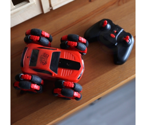 WOOPIE Zdalnie Sterowane Auto RC Akrobata Rotacja 360 z Pilotem 2,4 GHz