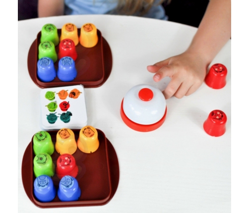 WOOPIE Gra Edukacyjno-Strategiczna 2w1 Kółko i Krzyżyk