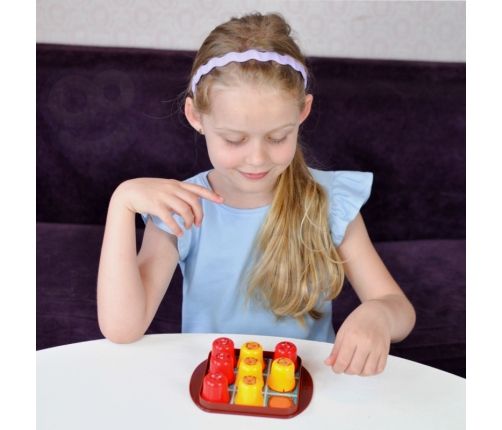 WOOPIE Gra Edukacyjno-Strategiczna 2w1 Kółko i Krzyżyk