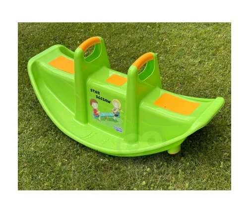 WOOPIE Bujak Wieloosobowy STAR Huśtawka Równoważna Zielona