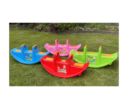 WOOPIE Bujak Wieloosobowy STAR Huśtawka Równoważna Zielona