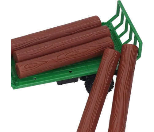 WOOPIE Traktor z Przyczepą na Pilota Sterowany RC - Skala 1:24