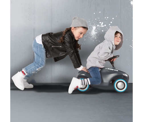 Stumjamā mašīna BIG Bobby Car Neo Black