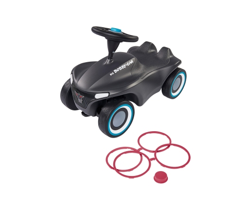 Stumjamā mašīna BIG Bobby Car Neo Black