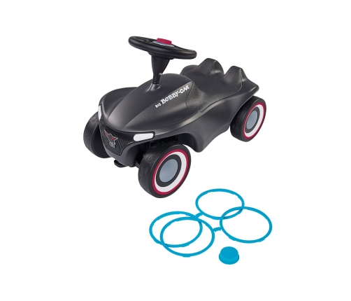 Stumjamā mašīna BIG Bobby Car Neo Black