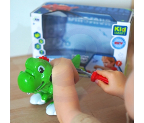 WOOPIE Dinozaur Do Skręcania Zestaw Konstrukcyjny + Śruborkęt