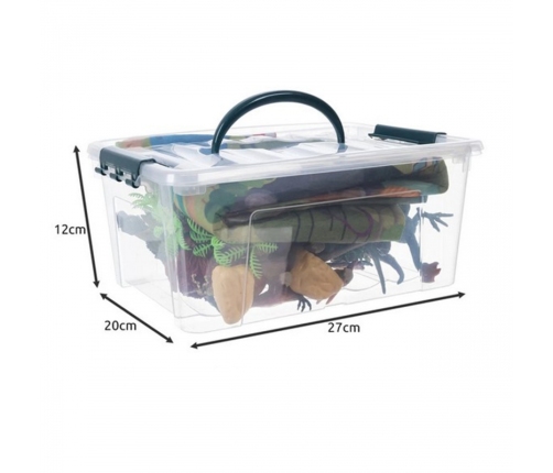 WOOPIE Duży Zestaw Figurki Dinozaury XXL + Mata 