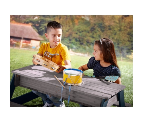 AXI Stół Piknikowy Nick z Pojemnikami na Piasek/Wodę z Parasolem