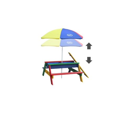 AXI Kolorowy Stół z Parasolem
