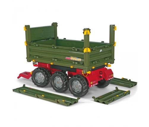 Rolly Toys rollyTrailer Wielka Przyczepa 3 osie Multi Trailer