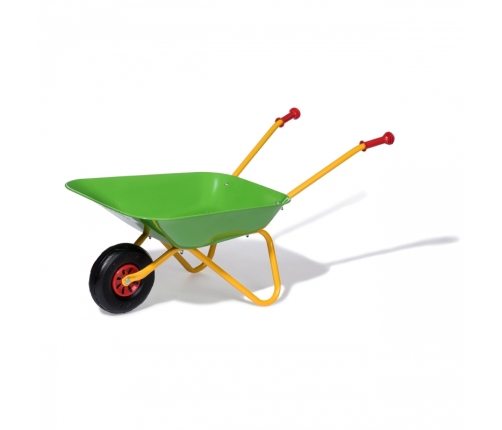 Rolly Toys Metalowa Taczka Ogrodowa Budowlana Zielona