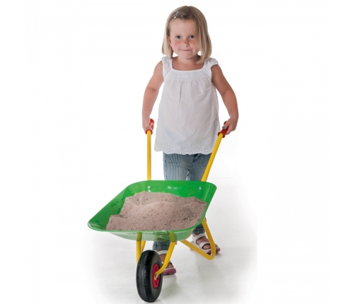 Rolly Toys Metalowa Taczka Ogrodowa Budowlana Zielona