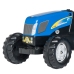 Traktors ar pedāļiem un piekabi Rolly Toys NH T 7040