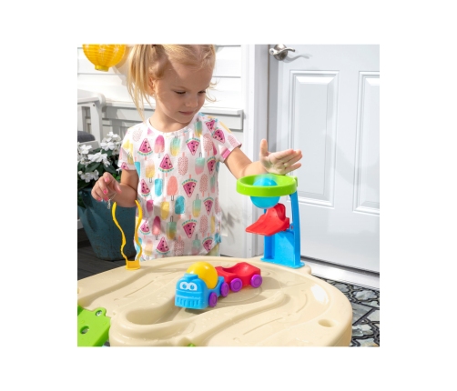 STEP2 Plac Budowy Stół wodny z akcesoriami