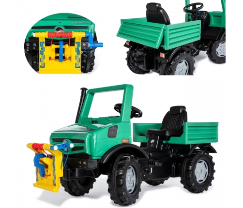 Rolly Toys RollyUnimog Forst Mercedes-Benz Wyciągarka - Ciężarówka Samochód na Pedały