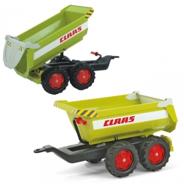 Rolly Toys rollyTrailer Przyczepa wywrotka Halfpipe CLAAS