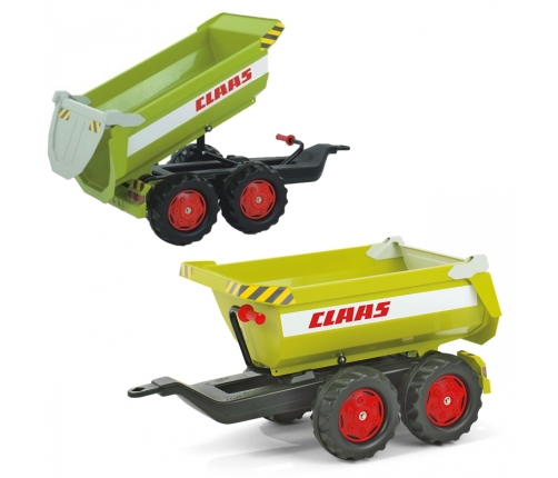 Rolly Toys rollyTrailer Przyczepa wywrotka Halfpipe CLAAS