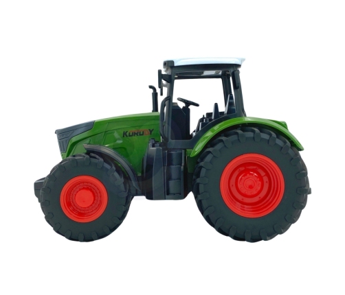 WOOPIE Traktor Ciągnik Gumowe Koła Zielony