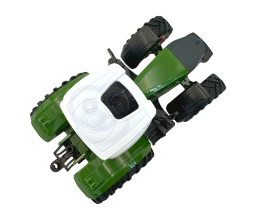 WOOPIE Traktor Ciągnik Gumowe Koła Zielony