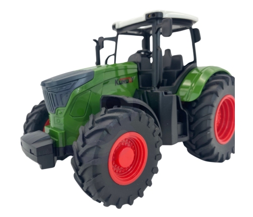 WOOPIE Traktor Ciągnik Gumowe Koła Zielony