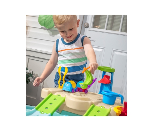 STEP2 Plac Budowy Stół wodny z akcesoriami
