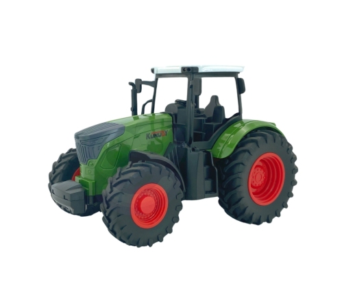 WOOPIE Traktor Ciągnik Gumowe Koła Zielony