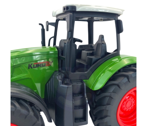 WOOPIE Traktor Ciągnik Gumowe Koła Zielony