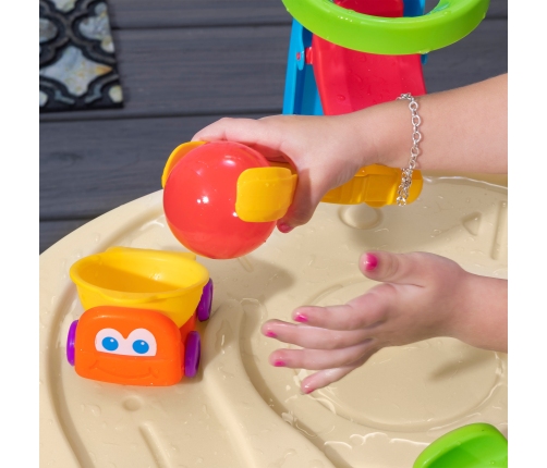 STEP2 Plac Budowy Stół wodny z akcesoriami