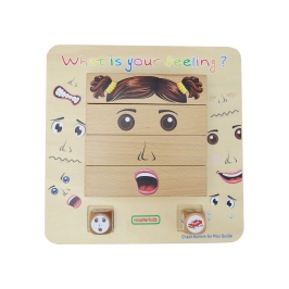 MASTERKIDZ Nauka Emocji Gra Drewniana Montessori