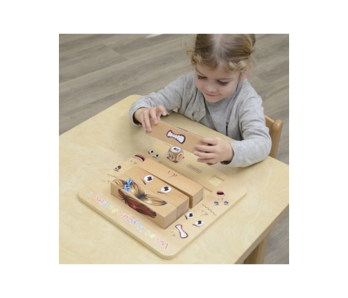 MASTERKIDZ Nauka Emocji Gra Drewniana Montessori