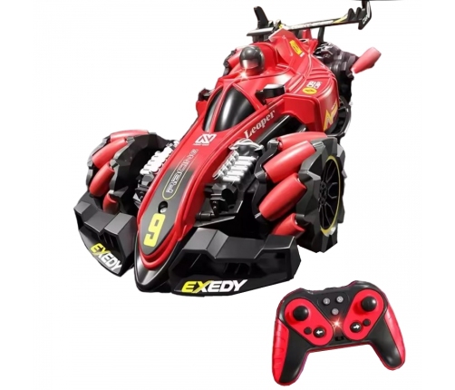 WOOPIE Zdalnie Sterowane Auto Kaskaderskie RAIDER - Efekt Dymu