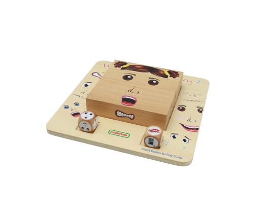 MASTERKIDZ Nauka Emocji Gra Drewniana Montessori