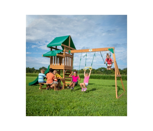 Backyard Discovery Belmont Drewniany Plac Zabaw 6w1
