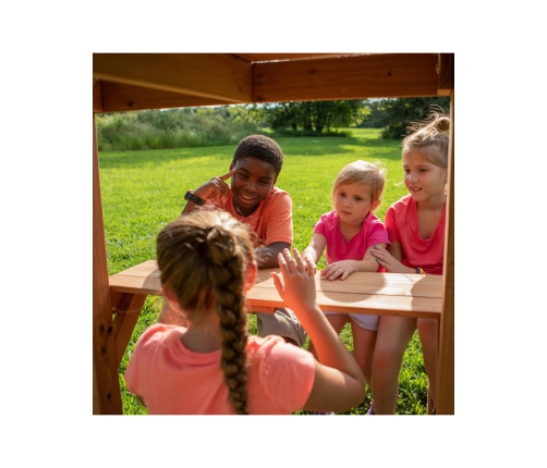 Backyard Discovery Belmont Drewniany Plac Zabaw 6w1