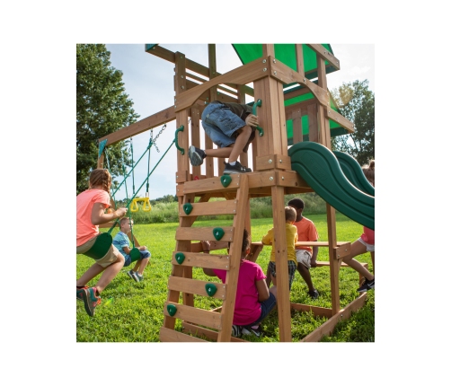 Backyard Discovery Belmont Drewniany Plac Zabaw 6w1