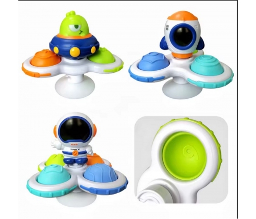 WOOPIE BABY Kosmiczny Spinner Pop-it  Zabawka Sensoryczna  Wymienne 3 szt.