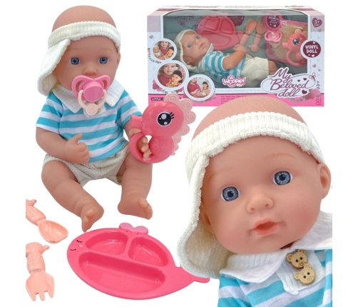 WOOPIE ROYAL Zestaw Opiekunka Lalka Bobas z Akcesoriami