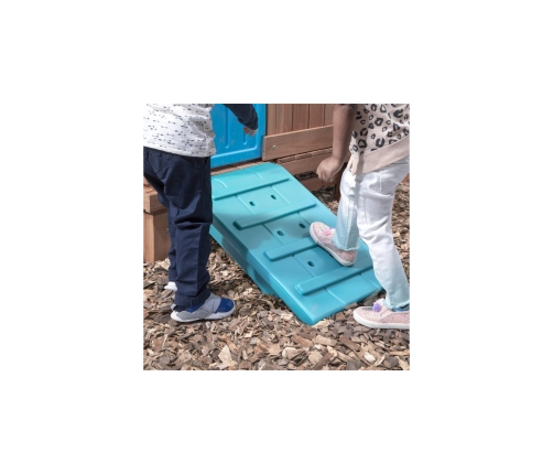 Step2 Adventure  drewniany plac zabaw Domek Zjeżdżalnia