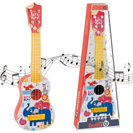 WOOPIE Gitara Klasyczna dla Dzieci Czerwona 57cm WOOPIE Gitara Klasyczna dla Dzieci Czerwona 57cm