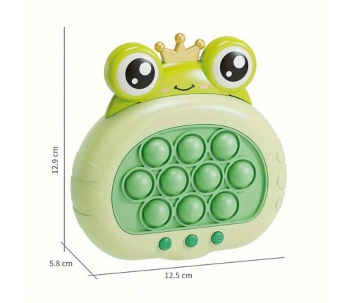 WOOPIE Gra POP IT Elektryczna Antystresowa Zręcznościowa Żabka