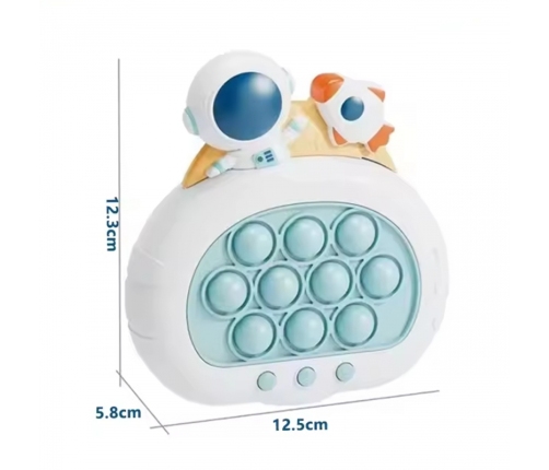 WOOPIE Gra POP IT Elektryczna Antystresowa Zręcznościowa Kosmos