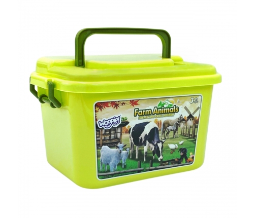 WOOPIE Zestaw Figurki Farma + Kuferek 57 el.