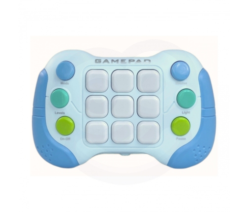 WOOPIE Elektroniczna Gra Zręcznościowa Pop-It Fidget Toy Gamepad Niebieski