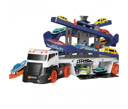 WOOPIE Interaktywny Tir Tor dla Aut z Dwiękiem i Światłem