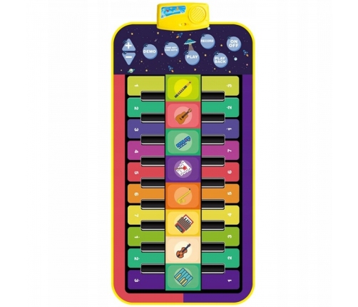 WOOPIE Interaktywna Mata Muzyczna do Tańczenia XXL